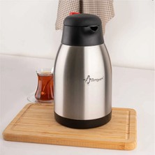 1.5 Litre Paslanmaz Çelik Çay Termosu Çift Kat SUS304 Çelik - 1150P