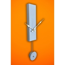 MOOCLOCK Jakar Model Dekoratif Metal Akar Sessiz Mekanizmalı Duvar Saati (Sarkaçlı Değil Süs)