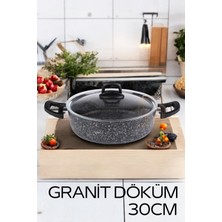 Transformacion Eco Granit Döküm Basık Tencere 30 cm Dies Design