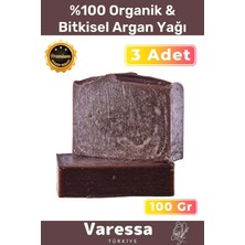 Premium Seri Organik Bitkisel %100 Doğal Güzel Kokulu El Yüz Saç Orijinal 3'lü Argan Yağı Sabunu