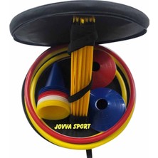 Jovva Sport Komple Çantalı Futbol, Basketbol,antrenman,çoçuk Eğitim ve Koordinasyon Seti.