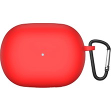Xiaomi Redmi Buds 4 Pro Mat Silikon Kılıf+ Kanca (Ürün Kulaklık Değildir)