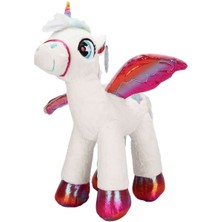 Sunman 4742 Kanatlı Unicorn Peluş 42 cm -Sunman