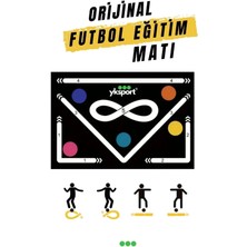 Orijinal Kaymaz Futbol Antrenman Matı ve Eğitim Seti Top Tekniği Geliştirme