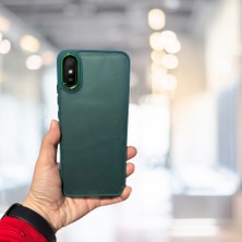 Pazarella Xiaomi Redmi 9A Tlp Arkası Buzlu Şeffaf Hassas Düğme Kamera Çıkıntılı Sert Mat Perfect