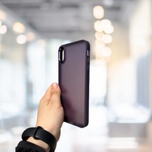 Pazarella Iphone Xs-Max Tlp Arkası Buzlu Şeffaf Hassas Düğme Kamera Çıkıntılı Sert Mat Perfect