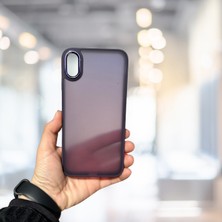 Pazarella Iphone Xs-Max Tlp Arkası Buzlu Şeffaf Hassas Düğme Kamera Çıkıntılı Sert Mat Perfect