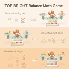 Nidage Ahşap Manyetik Terazi Denge Matematik ve Mantık Alışveriş Oyunu