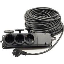 Storemax Kauçuk Grup Priz Uzatma Ara Kablo 3x1,5 10 mt Thestorex 657515