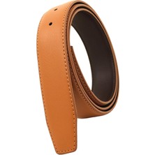 Retro Tarzı Erkek Kemer Kayışı Replasman 33MM Genişlik Yetişkinler Rahat Kot Pantolon Sarı (Yurt Dışından)