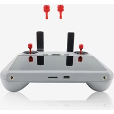 Teknoroket Djı Rc / Rc 2 Ekranlı Kumanda Kontrol Stick Kırmızı Dji Air 2s / Mini 3 Pro / Mini 4 Pro / Air 3