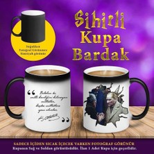 Asilmeydan Mustafa Kemal Atatürk Sözlü Sihirli Kupa Fincan Bardak-S457485