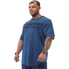 BGSM Oversize Pamuklu Spor T-Shirt Bgsm 3330