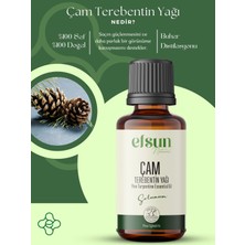 Efsun Natural Çam Terebentin Uçucu Yağı Saf 10 ml