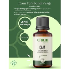 Efsun Natural Çam Terebentin Uçucu Yağı Saf 10 ml