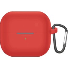 Dmay Samsung Galaxy Buds 3 Pro Uyumlu Soft Silikon Kılıf+Kanca