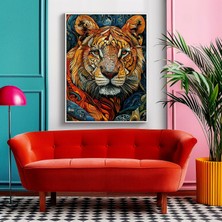 4mm Tamperli Uv  Cam Baskı Kırılımaz Cam Tablo Silinebilir 30X45 cm 40X60CM 50X70 cm 60X90 cm