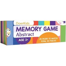 Doerkids Soyut Kavramlar Hafıza Eşleştirme Oyunu