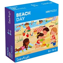 Doerkids Çocuklar Kumsalda Mini Puzzle