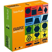 Doerkids Şekiller Mini Puzzle