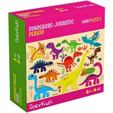 Doerkids Dinozorlar-Jurassic Dönemi Mini Puzzle