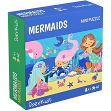 Doerkids Deniz Kızı Mini Puzzle