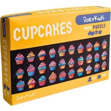 Doerkids Midi Puzzle - Kapkek 80 Parça Puzzle