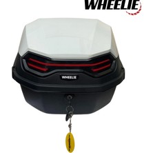 Wheelıe XT08-W 32 Litre Motosiklet Arka Çanta Beyaz Su Geçirmez