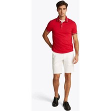 Tommy Hilfiger Erkek Kırmızı Polo Yaka T-Shirt