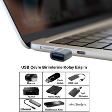 Type-C Dönüştürücü USB 3.0 Thunderbolt 3 Dönüştürücü Hafif Cep Tipi