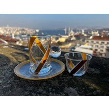 18 Parça Çay Bardak ve Arap Kahve Fincanı 6kişlik Set