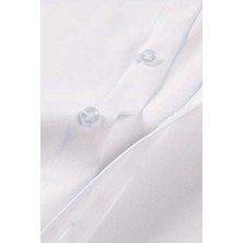 Uniquetrenders Slim Fit Kravatlık Uzun Kol Kolay Ütü Nefes Alan Dört Mevsim Slim Fit Erkek Gömlek 2'li Set