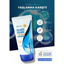 Kolajen Güneş Kremi Spf 50 + Pa +++ Collagen Hyaluronic Sun Cream 8809715722113, One Size