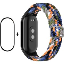 Enkay Ekran Koruyucu + Xiaomi Mi Band 8 Için Naylon Kayış (Yurt Dışından)