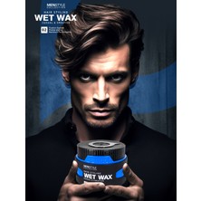 Ostwint Menstyle Collection Profesyonel Saç Şekillendirici Wet Wax, Doğal ve Güçlü Tutuş, Uzun Süreli Etki, No:02 Wet Wax 150ml