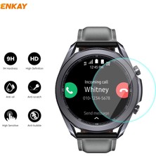 Enkay Samsung Galaxy Watch 3 Için 41MM 2'si 1 Arada Tpu Kılıf + Gl Film (Yurt Dışından)