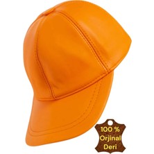 Uniquetrenders  Unisex %100  Deri Arkadan Ayarlanabilir Baseball Kep Şapka