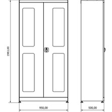 23 Model Malzeme Dolabı