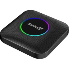 Carlinkit Tbox Max (Ambient) Android 13, 8+128GB, Google Playstore, Netflix, Youtube, Kablosuz/wireless Carplay & Android Auto Sım Kart Destekli SM6225 Chipset Android Box (Imeı Kayıtlı)