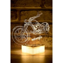 Woodhub Chopper Motor 3D Lamba