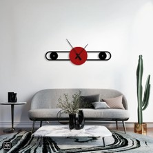 Dekoratif Metal Duvar Saati