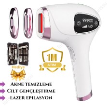 Trend Farma Hediyeli Soğuk Buz Ipl Lazer Epilasyon Cihazı - 999.999 Atım,  Ağrısız Buz Lazer