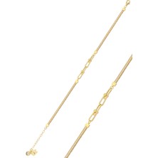 Balıksırtı Altın Bileklik CGKBLK0210