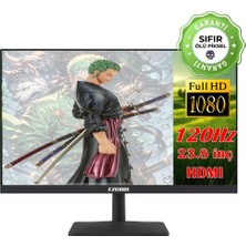 Ezcool 23,8″ Corp EZC24 Full Hd 5ms 120Hz VGA HDMI Va Monitör (Sıfır Ölü Piksel Garantili)