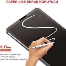 MobaxAksesuar Apple iPad Air 11INÇ 2024 Paper Like Mat Ekran Koruyucu A2902 A2903 A2904