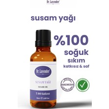 Dr. Lavender %100 Katkısız Saf Soğuk Sıkım Susam Yağı 50 ml