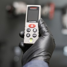 Crown Dijital Lazer Metre 40M CT44028 | Yüksek Hassasiyetli Lazer Mesafe Ölçer
