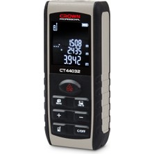 Crown Dijital Lazer Metre Class Iı 40M CT44032 | Yüksek Hassasiyetli Lazer Mesafe Ölçer