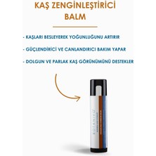 Botanivo Kaş Zenginleştirici & Besleyici Balm | Güçlü, Canlı, Dolgun Kaşlar | Organik Içerikli | 5 ml Stick