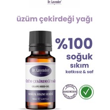 Dr. Lavender Bahçemizden Üzüm Çekirdeği Yağı Saf Doğal Soğuk Sıkım 50 ml